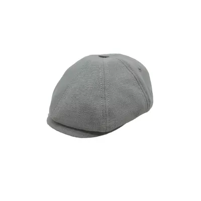 Кепка восьмиклинка лляна Mazur 56 Сірий XP10-L24