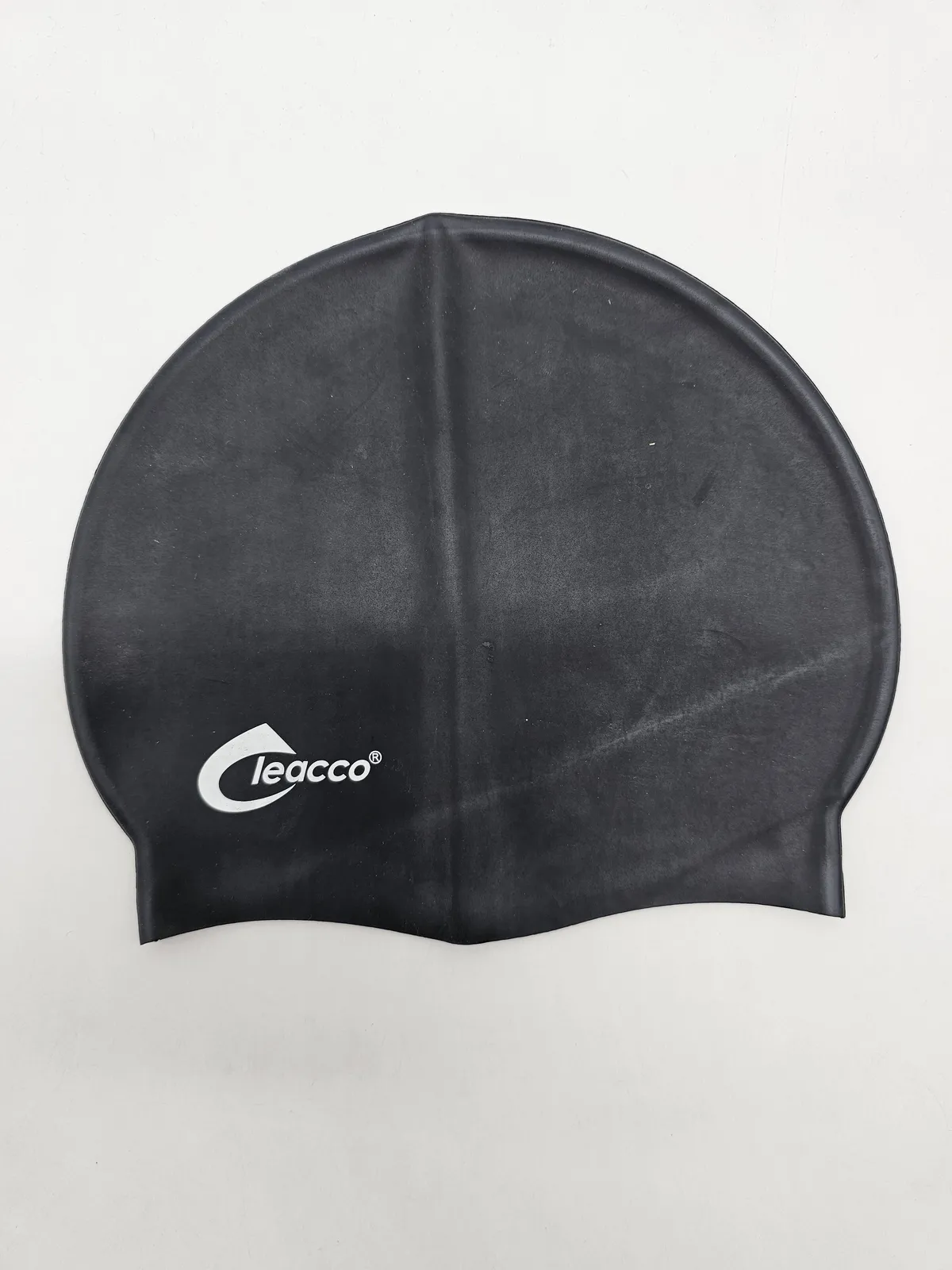Шапка для плавання силіконова Leacco 55-58 Чорний 