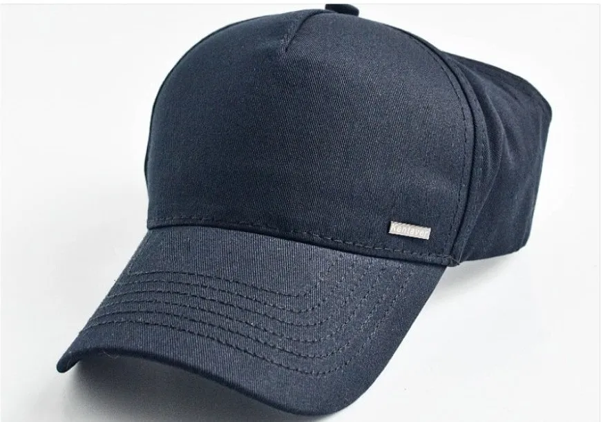 Бейсболка напівбейсболка однотонна без задньої частини KENT&AVER 55-56 Чорний 0020 