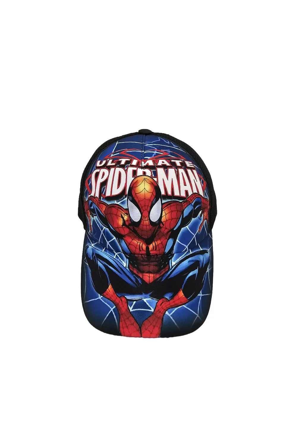 Бейсболка с сеткой и рисунком Спайдермен SPIDERMAN 52-55 Темно-синий 14202 