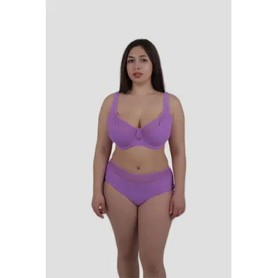 Купальник роздільний з кісточкою та сіткою 2567 RivageLine 80D/44 Фіолетовий 12256