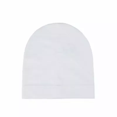 Шапка однотонна з одинарного трикотажу Холлі Talvi 50-52 Білий 14626