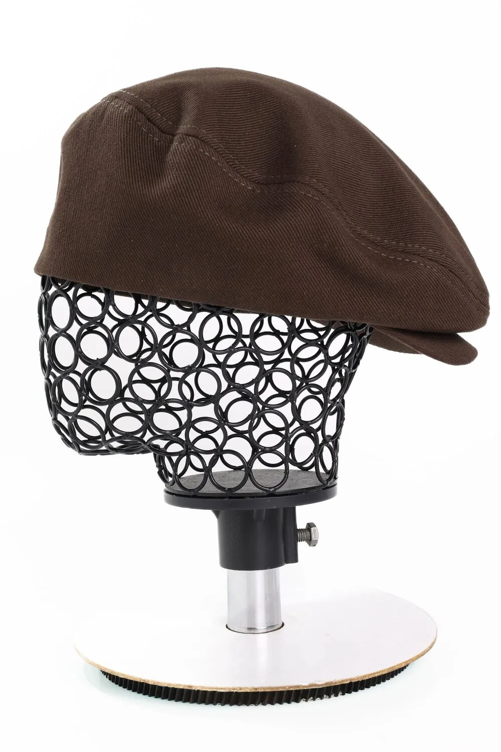 Кепі на резинці Flat Cap 8114-3 KENT&AVER 57-58 Шоколад 