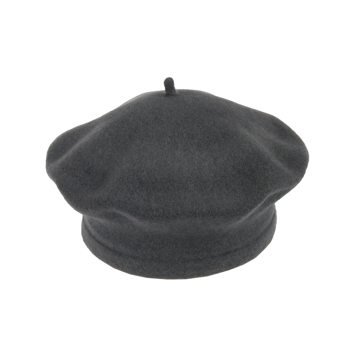 Берет з вовни класичний Flora Tonak 11 Графітовий 15345 