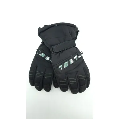Рукавиці чоловічі лижні плащові A-9191 LUCKYLOONG L-XL Чорний
