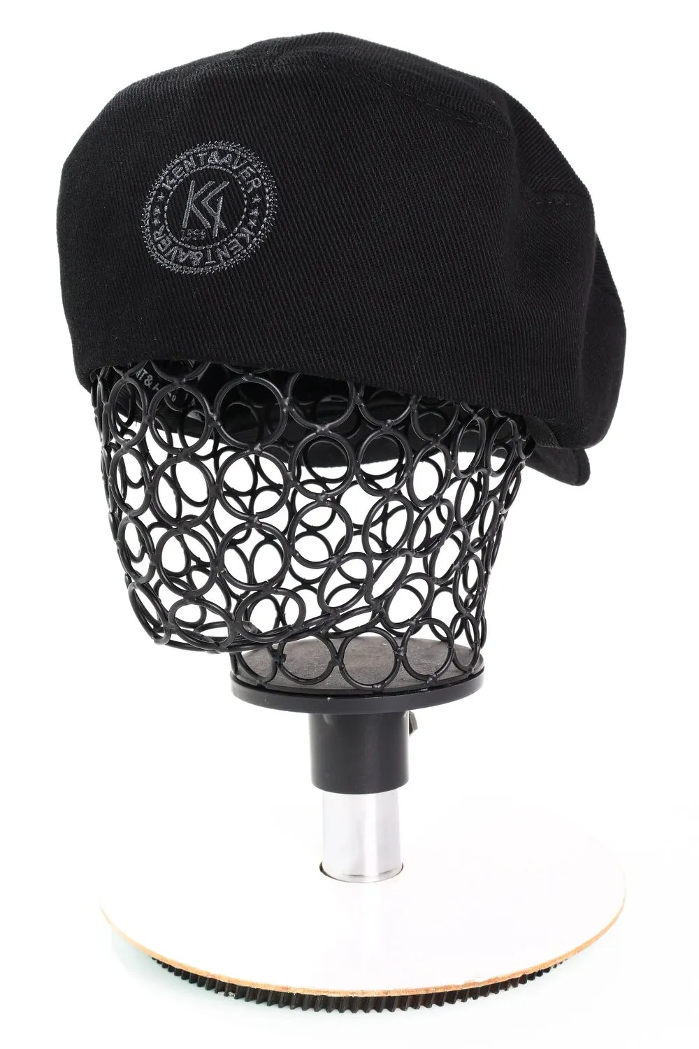 Кепи на резинке Flat Cap 8114-3 KENT&AVER 57-58 Черный 