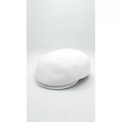 Кепі кашемірове Flat Cap Fortune 55-57 Білий