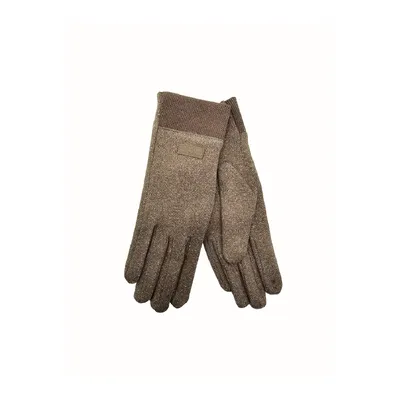 Рукавиці жіночі кашемірові з резинкою на манжеті Paidi 8.5 Бежевий