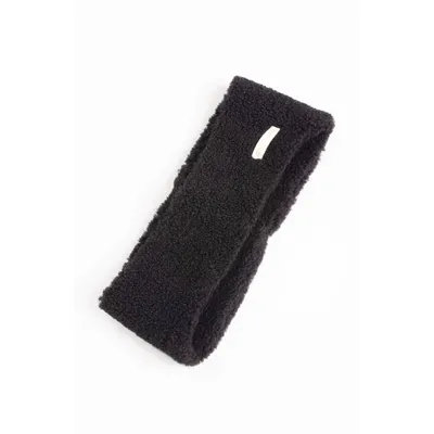 Пов’язка хутряна подвійна МАМИНІ ОБІЙМИ KENT&AVER 56-58 Чорний 0225