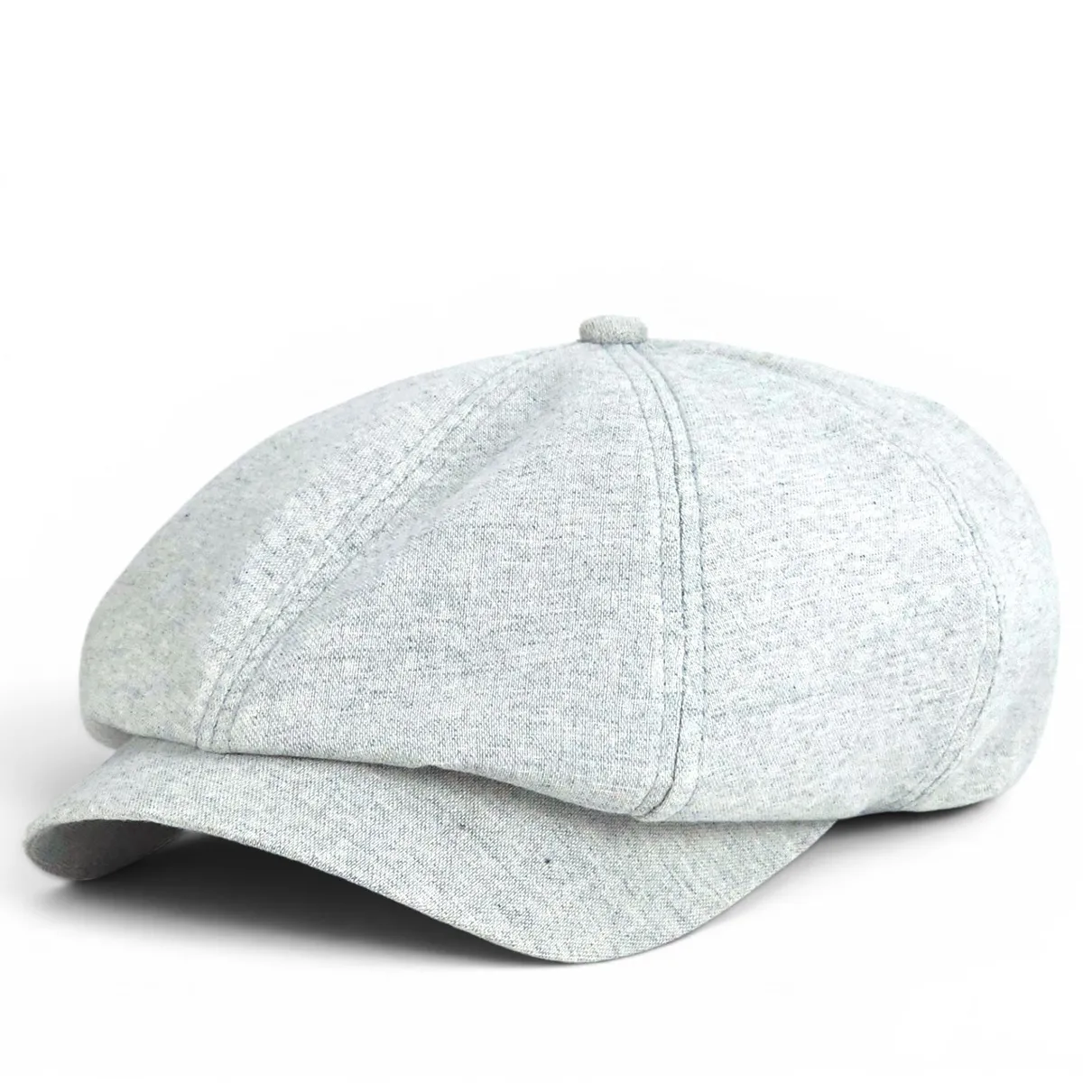 Кепка восьмиклинка хуліганка NewsBoy cap лляна VladAltex 55 Лляний 9214-6 