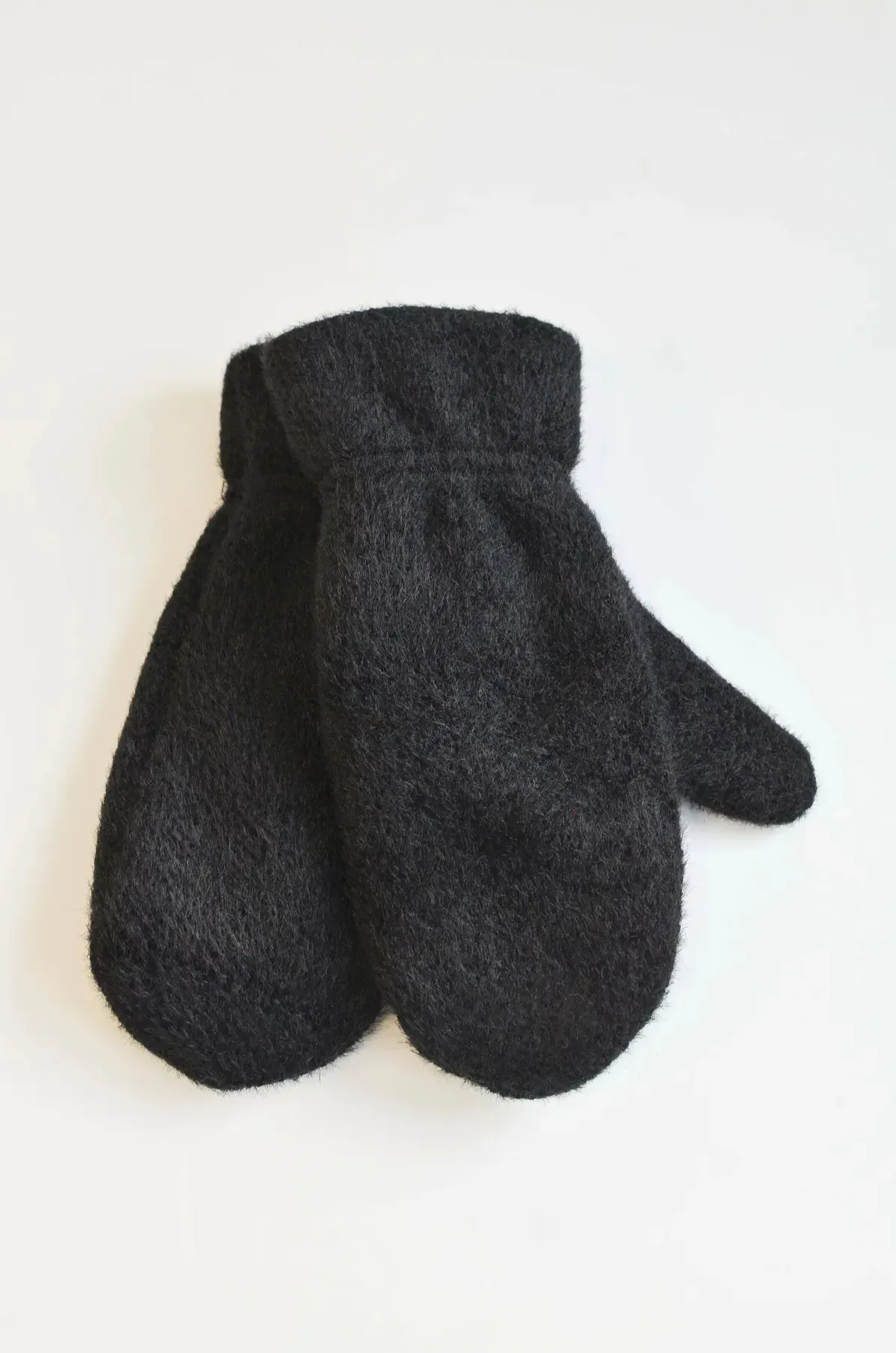 Рукавиці варежки ангорові KENT&AVER one size Чорний 0222 