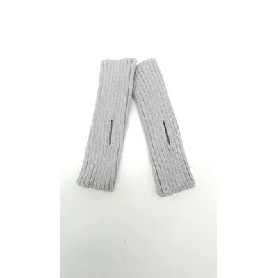 Перчатки митенки женские одинарные вязаные Фортуна Glory Kids one size Серый