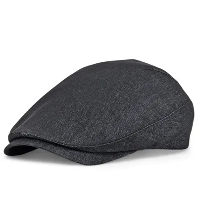 Кепка пряма реглан джинсова VladAltex 56 Чорний 41-21