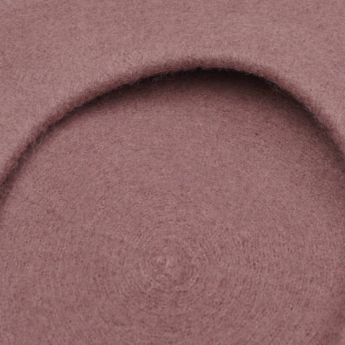 Берет класичний однотонний вовняний 56-58 Fortune Пудровий перламутр 