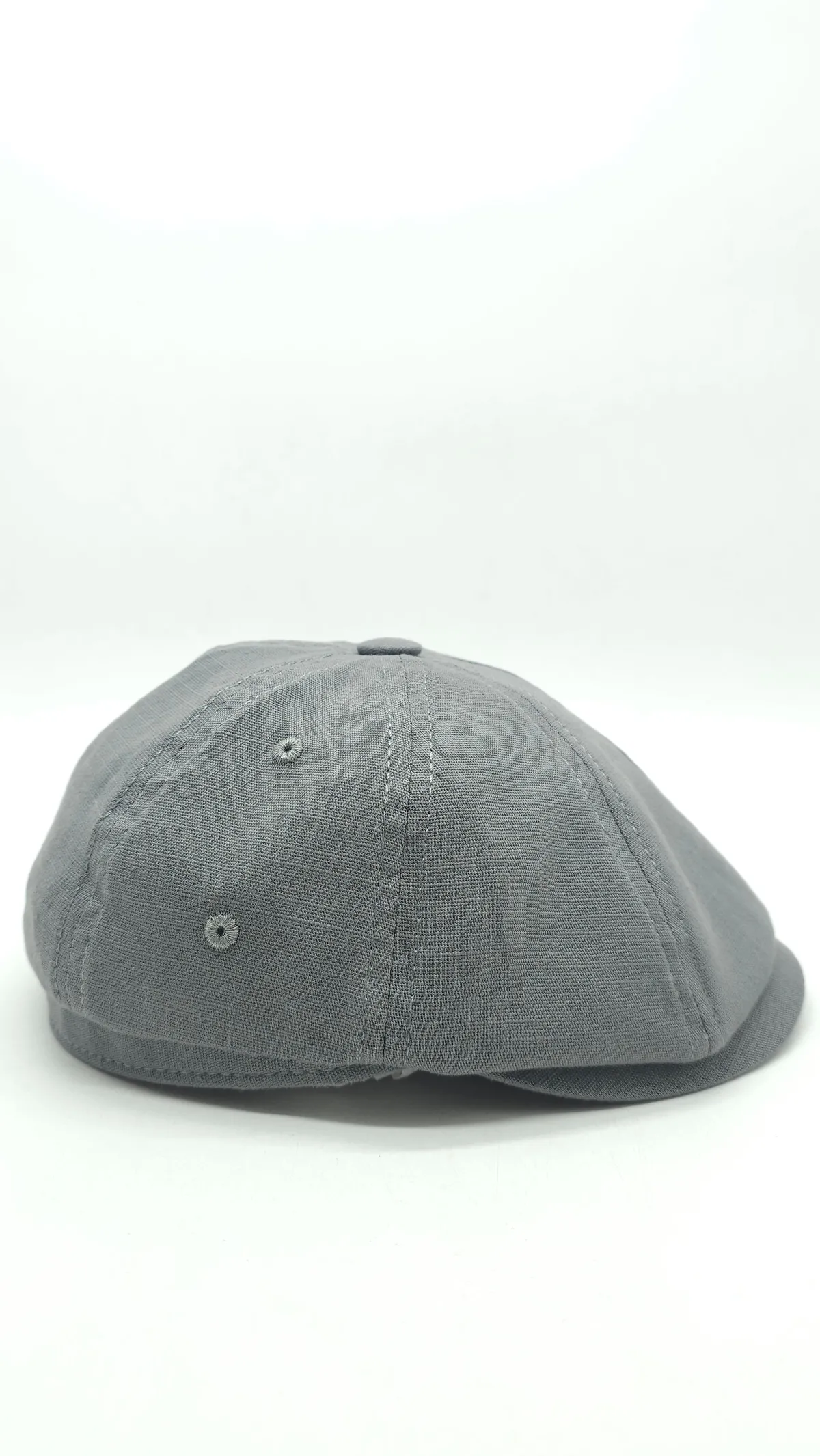 Кепка восьмиклинка льняная Mazur 56 Темно-серый XP10-LP116 