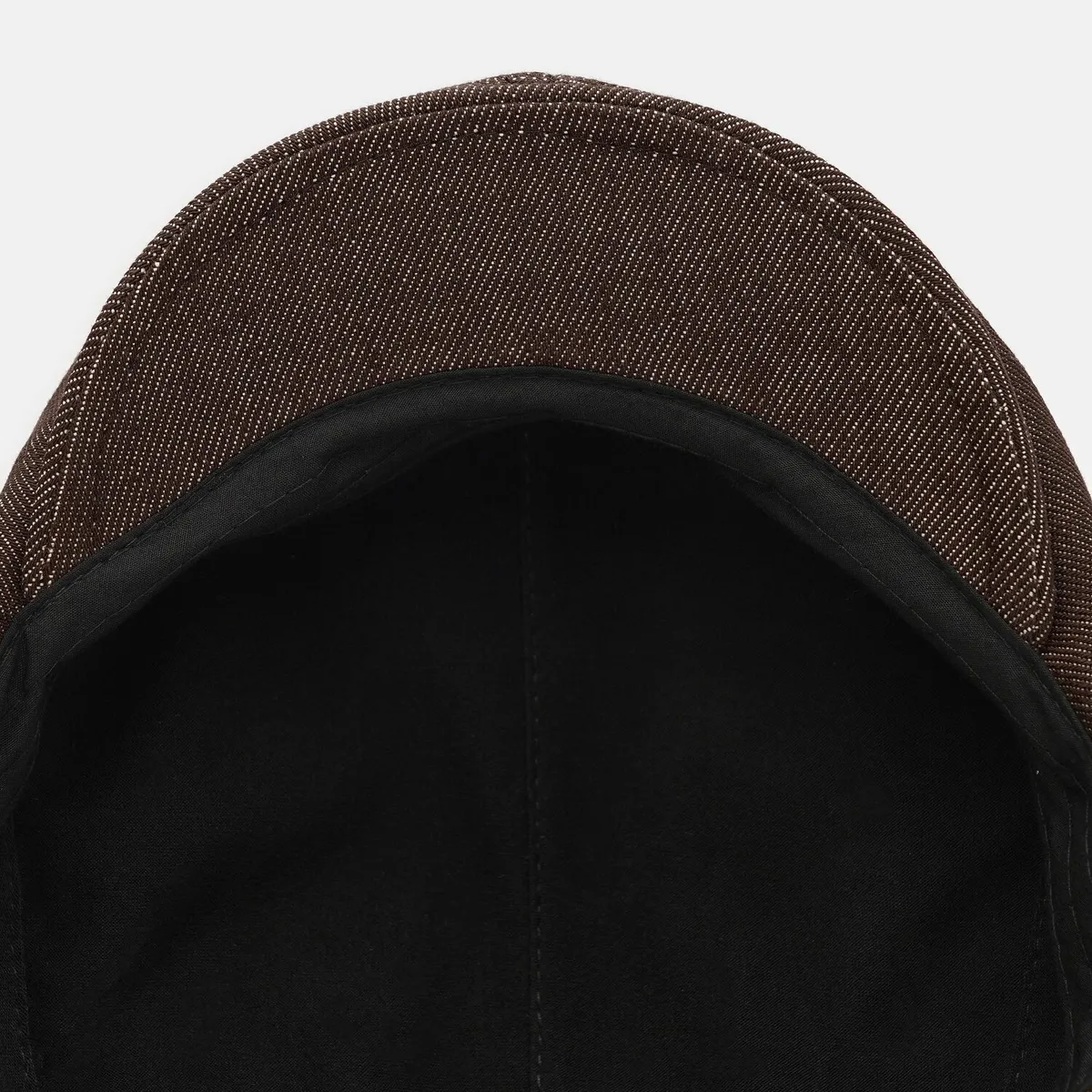 Кепі джинсове Flat Cap Fortune 55-57 Коричневий 