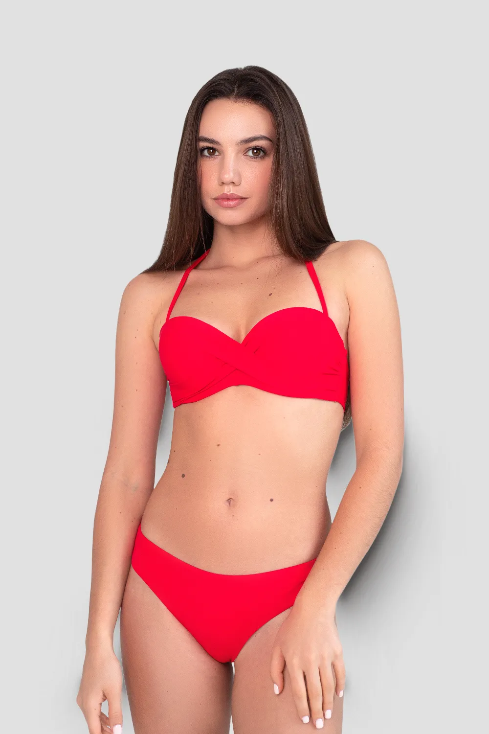 Купальник роздільний анжелікою з Push-up 32675 Atlantic Beach 38 Червоний 12484 