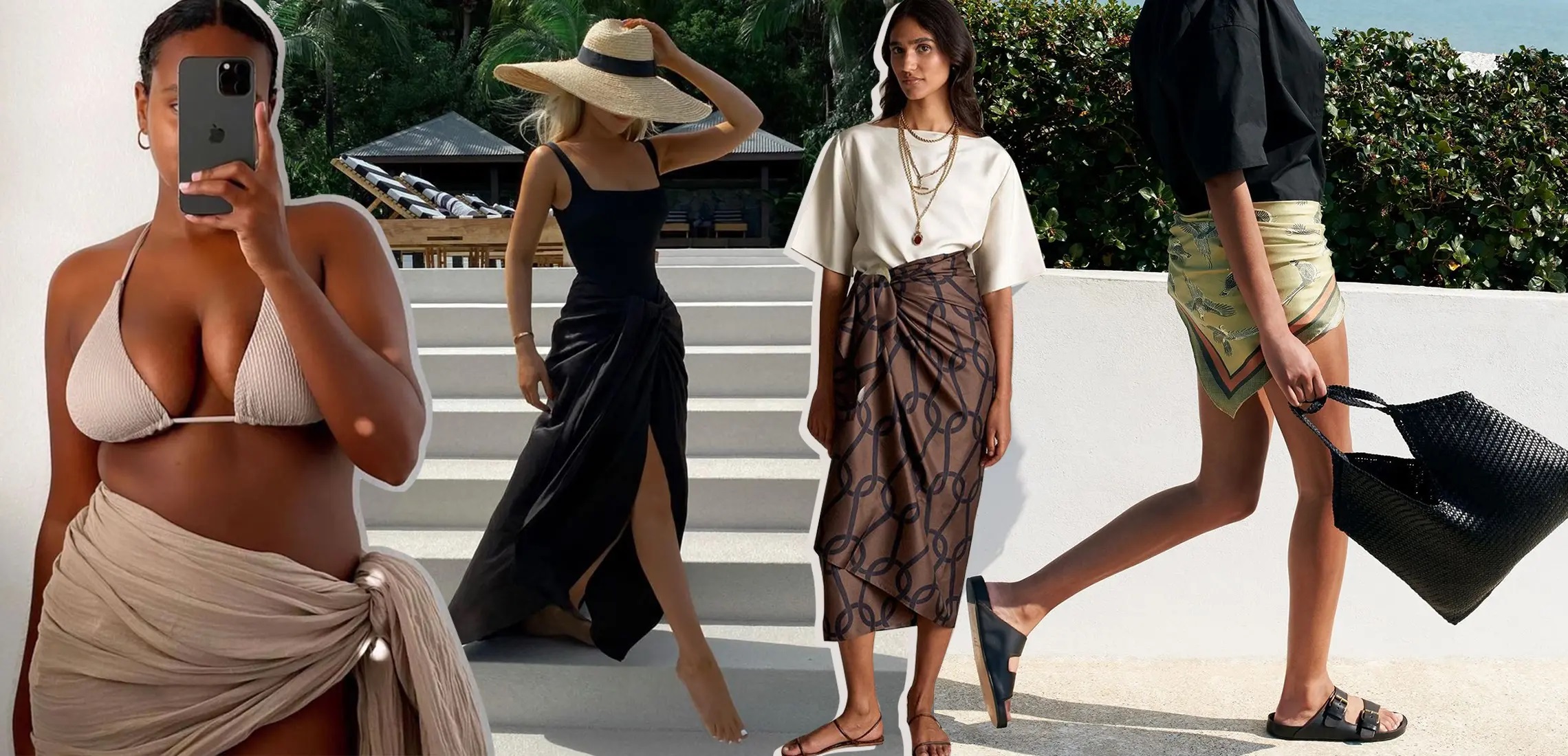 Як носити парео