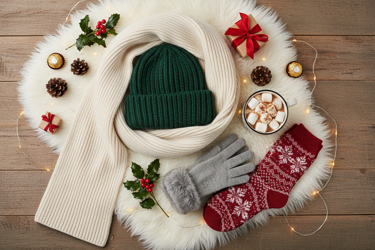 Теплі аксесуари у подарунок на свята