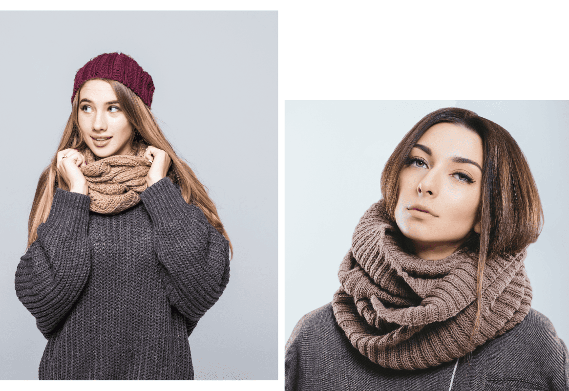 як носити снуд